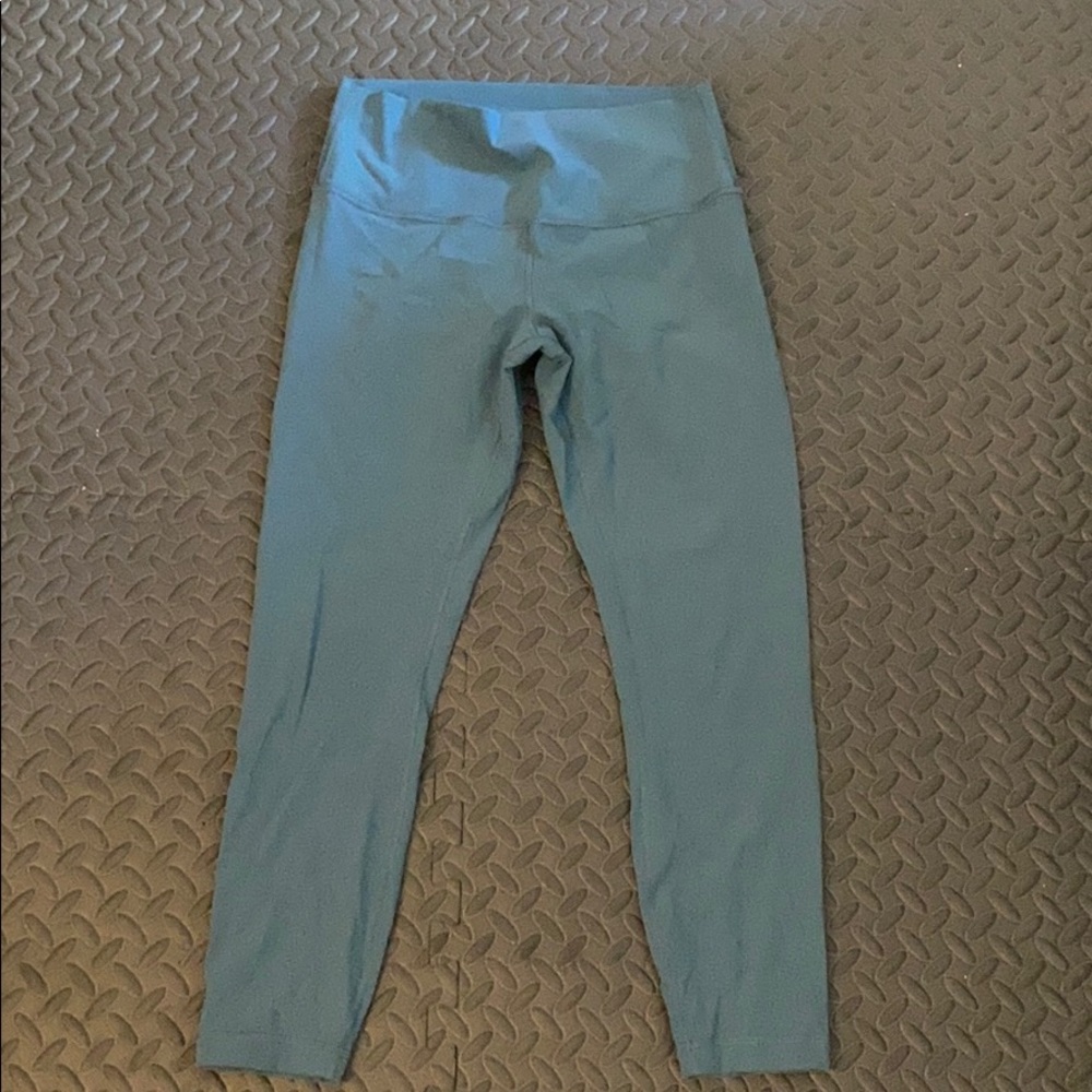 Lululemon blue leggings size 10!